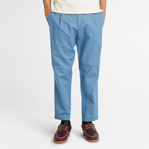 Pantaloni In Tessuto Leggero Da Uomo In Blu - Timberland - Modalova