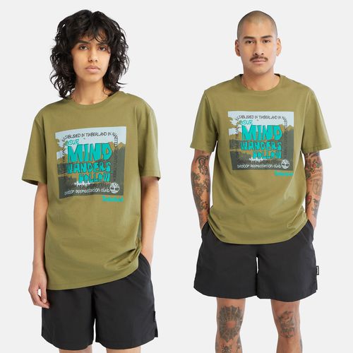 T-shirt Con Grafica Outdoor All Gender In Scuro Unisex - Timberland - Modalova