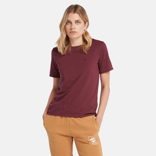 Exeter River T-shirt Für Damen In Burgunderrot Burgunderrot, Größe M - Timberland - Modalova