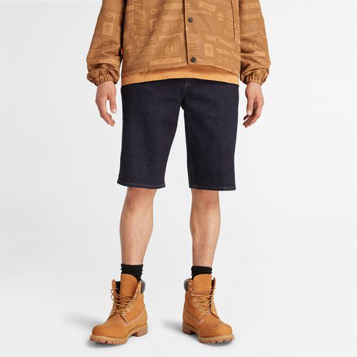 Shorts In Denim Da Uomo In Indaco Scuro - Timberland - Modalova