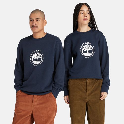 All Gender Sweatshirt Mit Rundhalsausschnitt Und refibra-technologie In Navyblau Navyblau Unisex, Größe L - Timberland - Modalova