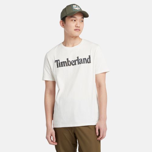 T-shirt Con Logo Mimetico Da Uomo In - Timberland - Modalova