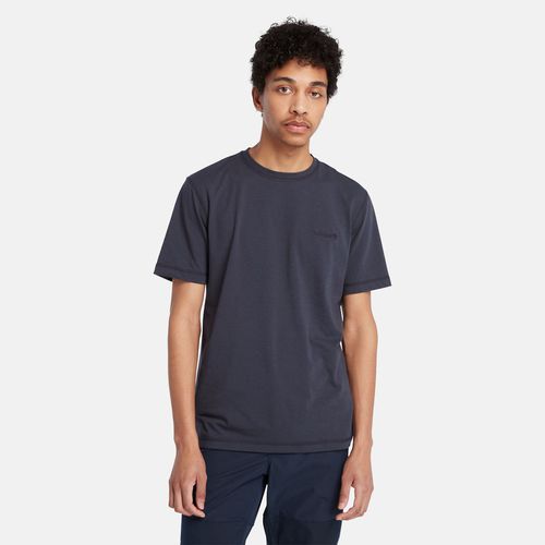 Kurzärmeliges, Feuchtigkeitsableitendes T-shirt Für Herren In Navyblau Navyblau, Größe L - Timberland - Modalova