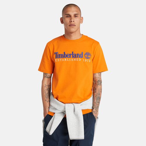 T-shirt Girocollo Est. 1973 Da Uomo In - Timberland - Modalova