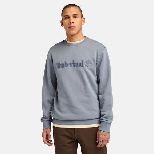 Hampthon Rundhals-sweatshirt Für Herren In Dunkelgrau , Größe L - Timberland - Modalova