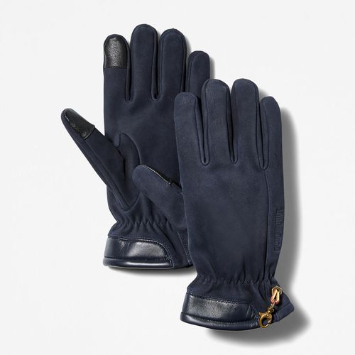 Winter Hill Lederhandschuhe Mit Touchscreen-fingerspitzen Für Herren In Navyblau Navyblau, Größe L - Timberland - Modalova