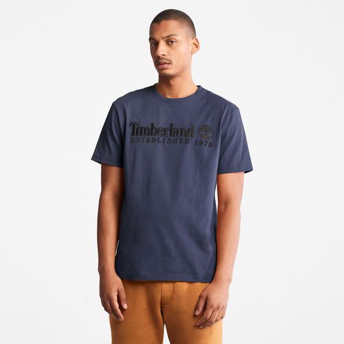Outdoor Heritage T-shirt Mit Logo Für Herren In Navyblau Navyblau, Größe S - Timberland - Modalova