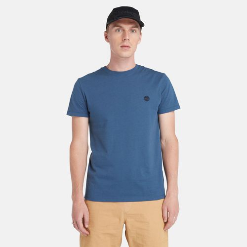 Dunstan River Rundhals-t-shirt Für Herren In Navyblau Navyblau, Größe 3XL - Timberland - Modalova
