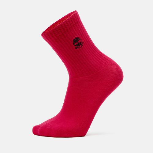 Paar Colour Blast Crew-socken In Dunkelpink Unisex, Größe L - Timberland - Modalova