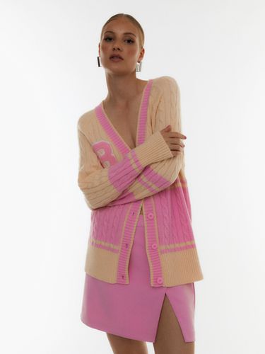 Somethingnew X Power Of Pink Knit Cardigan - Vero Moda - Modalova