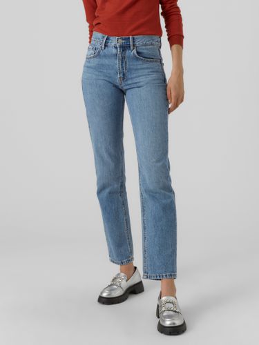 Vmhailey High Rise Straight Fit Jeans - Vero Moda - Modalova