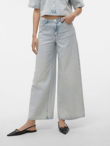 Vmannet Mid Rise Wide Fit Jeans - Vero Moda - Modalova