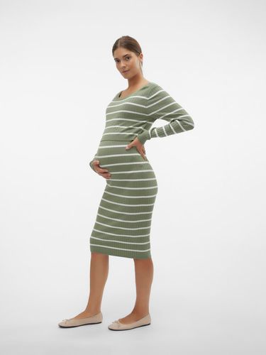 Knitted Maternity-dress - MAMA.LICIOUS - Modalova