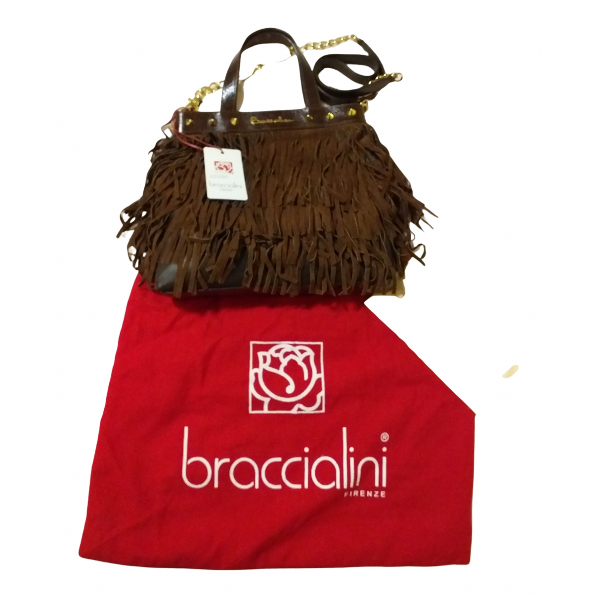 Braccialini Leather handbag - BRACCIALINI - Modalova