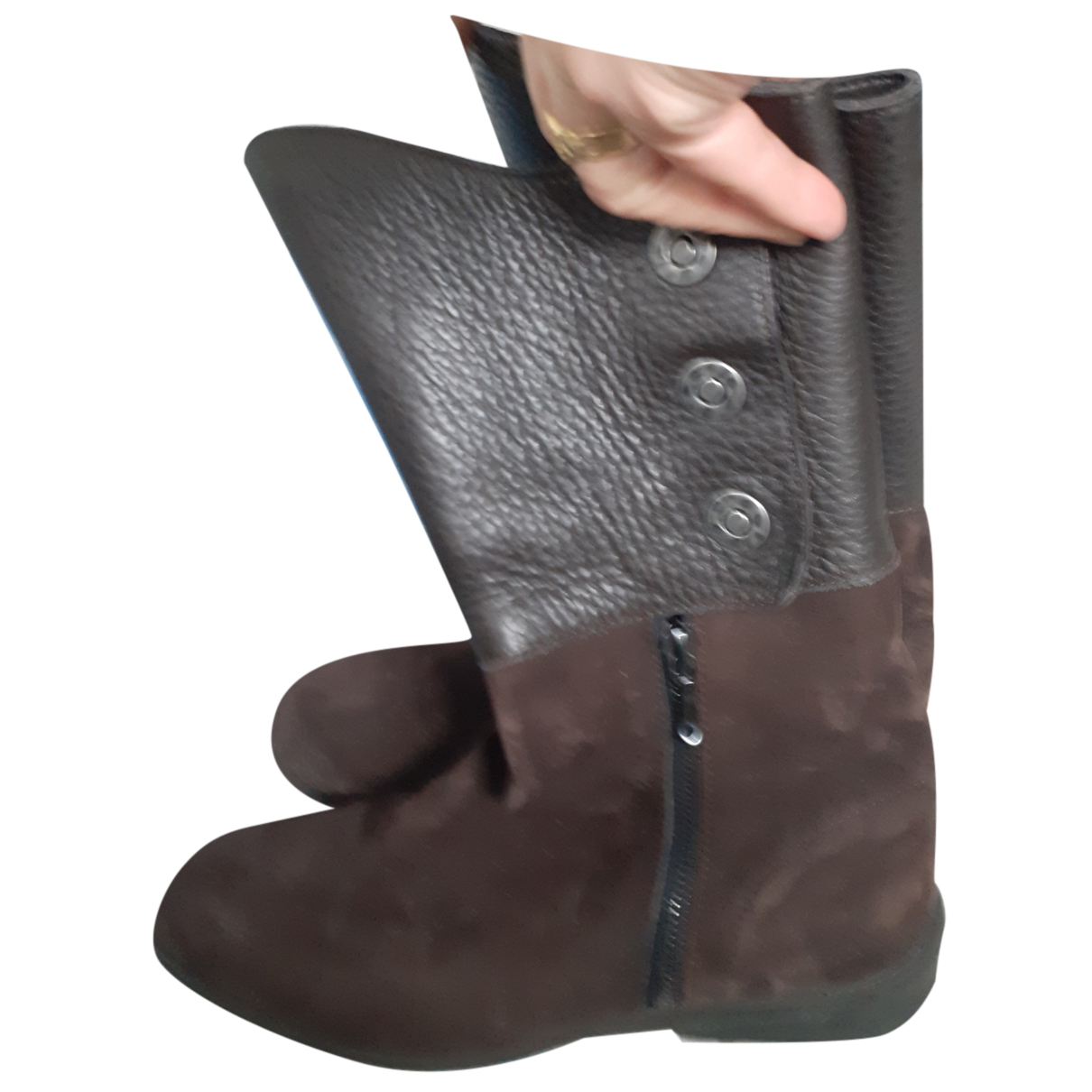 Arche Leather boots - Arche - Modalova