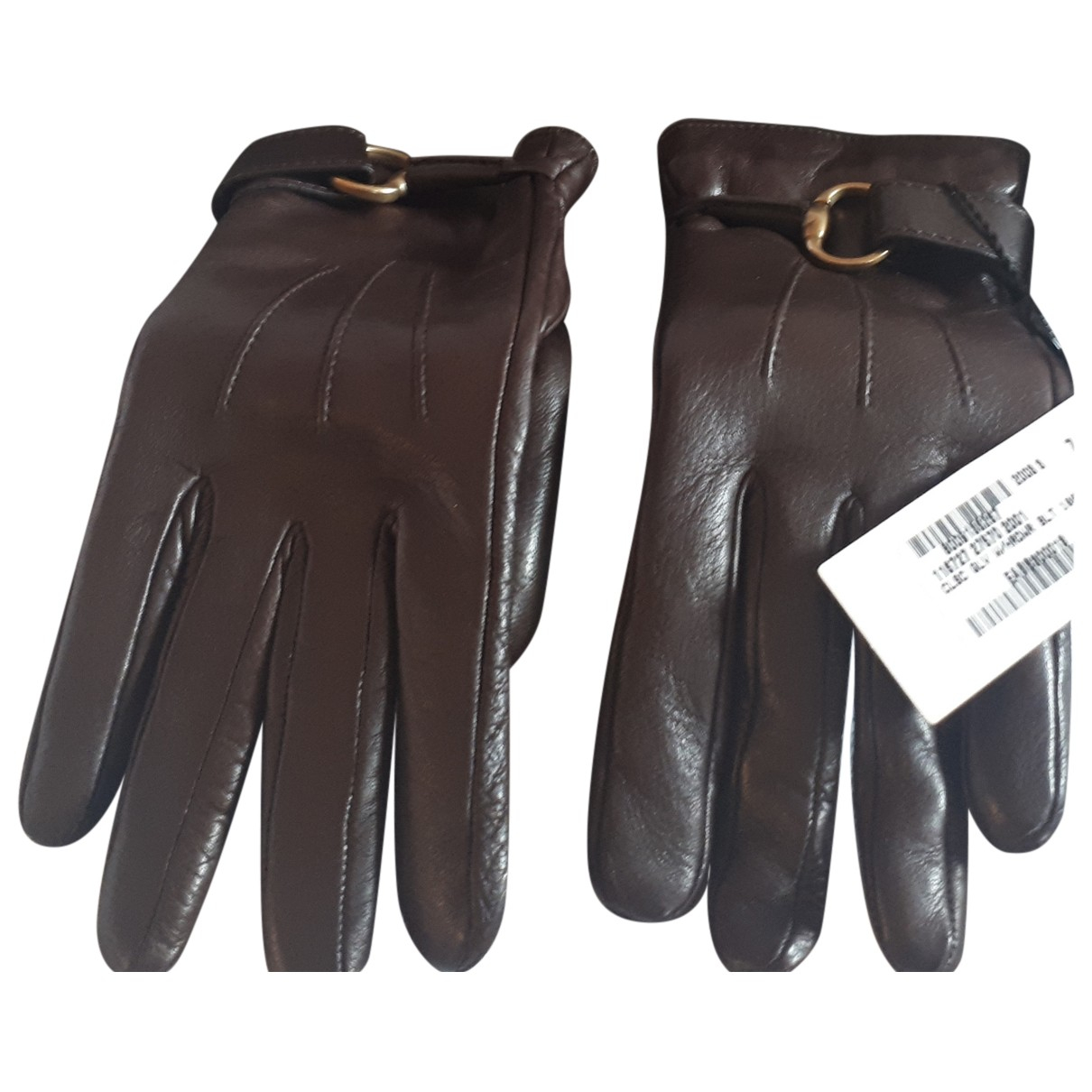 Gucci Leather gloves - Gucci - Modalova