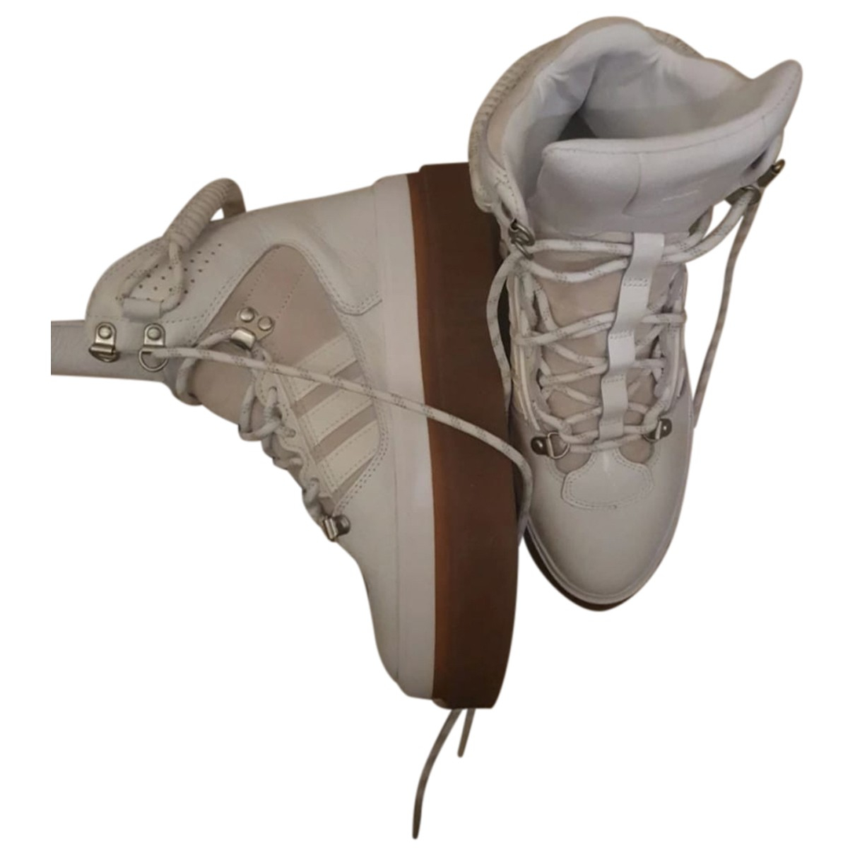 Leather ankle boots - Adidas X Ivy Park - Modalova