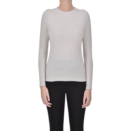 Pullover in cashmere a costine - Fabiana Filippi - Modalova