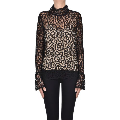 Blusa in pizzo - Twinset Milano - Modalova