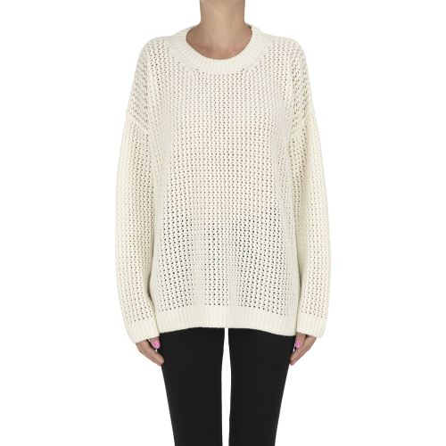 Pullover in maglia traforata - Herno - Modalova