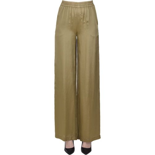 Pantaloni in satin di viscosa - Aspesi - Modalova