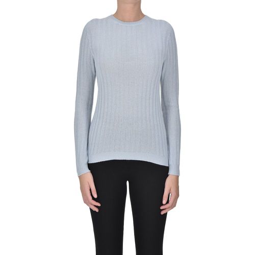 Pullover in cashmere a costine - Fabiana Filippi - Modalova