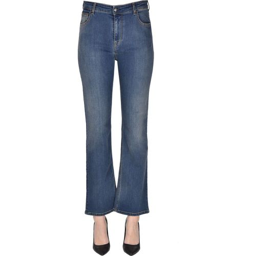 Jeans con gamba leggermente svasata - Fay - Modalova