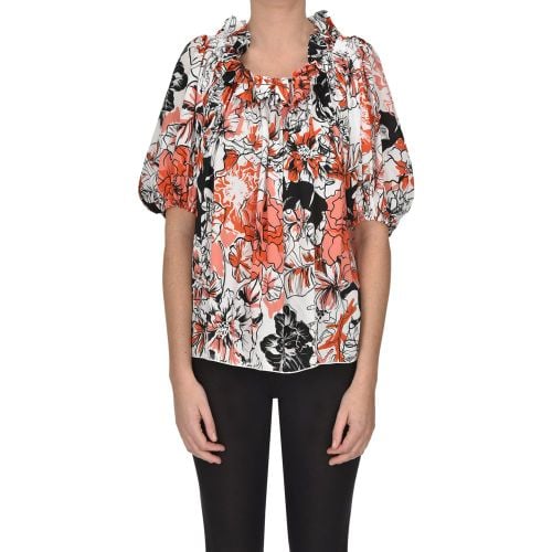 Blusa in viscosa floreale - Shi.RT Milano - Modalova