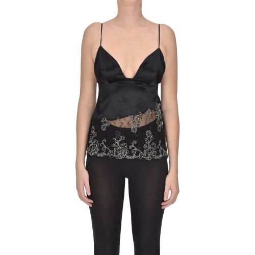 Top lingerie in satin - Elisabetta Franchi - Modalova