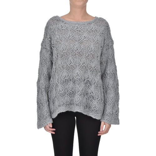 Pullover in maglia ricamata - Fabiana Filippi - Modalova