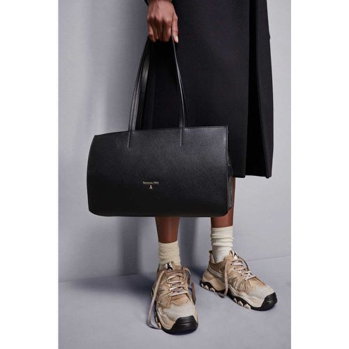 Shopping bag in pelle con zip - PATRIZIA PEPE - Modalova