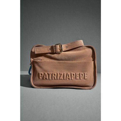 Borsa Shopping IMPERFECTION in suede - PATRIZIA PEPE - Modalova