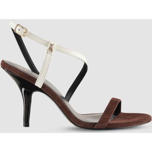 Sandali con tacco in pelle liscia - PATRIZIA PEPE - Modalova