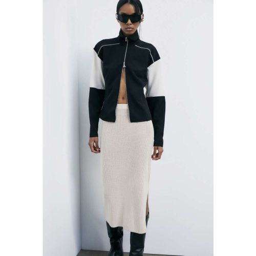 Racing Colorblock-Sweatshirt mit Zip - PATRIZIA PEPE - Modalova