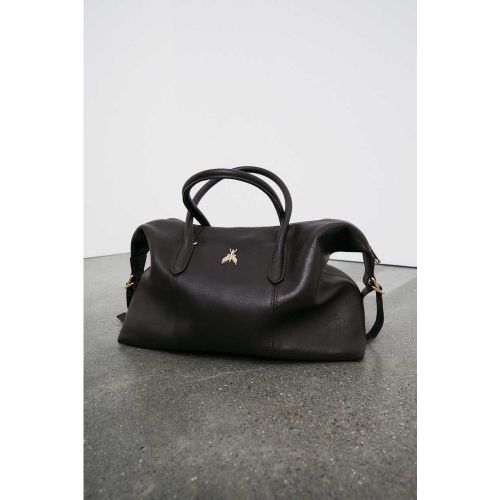 New Business Bowling Bag aus Leder - PATRIZIA PEPE - Modalova