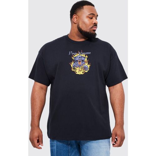 Plus Oversized Pour Homme T-Shirt - boohoo - Modalova