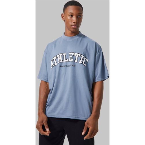 T-shirt squadrata Man Active Gym Athletic - boohoo - Modalova