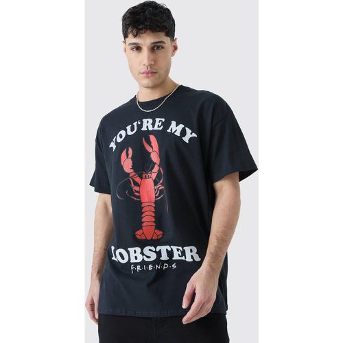 Oversized Friends Lobster License T-shirt - boohoo - Modalova