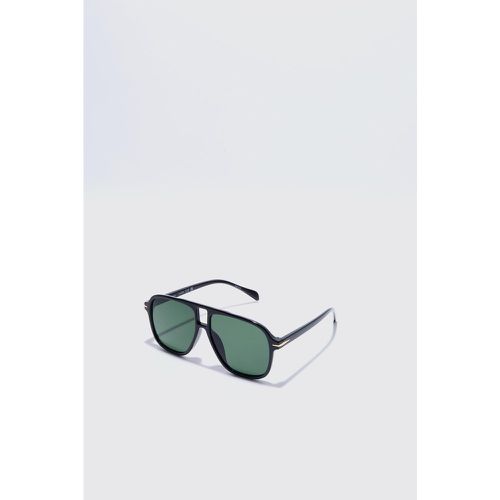 Gafas De Sol De Aviador De Plástico - boohoo - Modalova