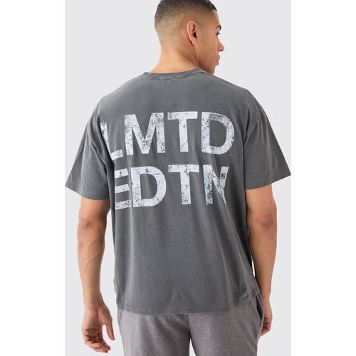 T-shirt oversize sovratinta Lmtd - boohoo - Modalova