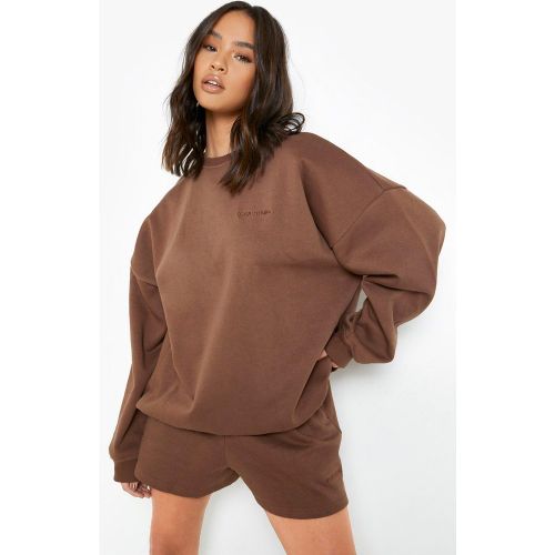 Sudadera Reciclada Oversize Premium - boohoo - Modalova