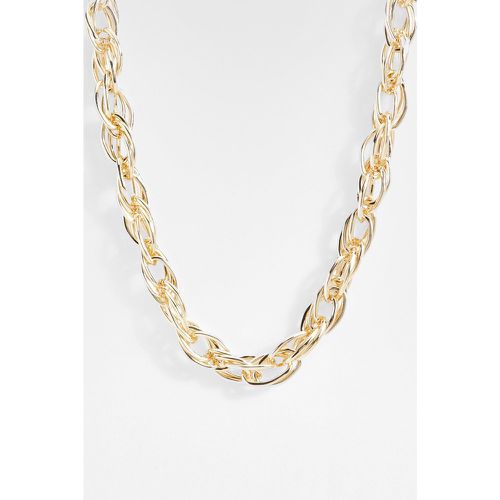 Link Chain Necklace, Metallics - boohoo - Modalova