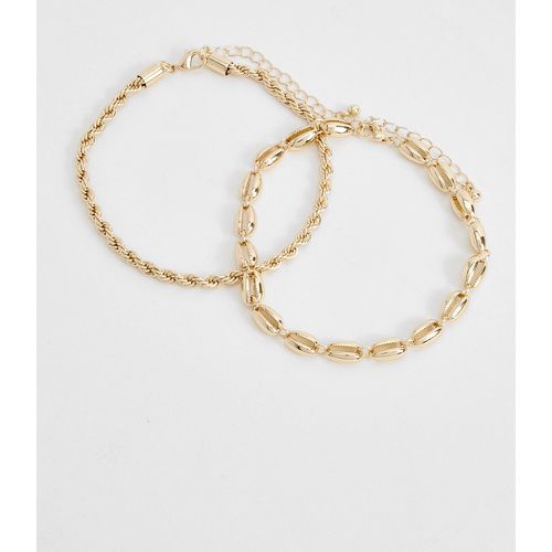 Sea Shell And Chain Anklet - boohoo - Modalova