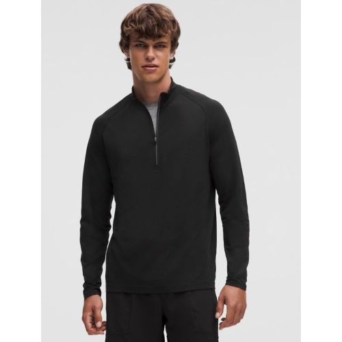 “ Haut demi-zippÃ© Metal Vent Techs â€“ Noir â€“ Taille L - lululemon - Modalova