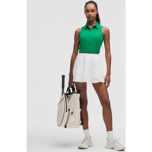 “ Polo sans manches Ã  sÃ©chage rapide Ourlet droits â€“ Vert â€“ Taille 0 - lululemon - Modalova