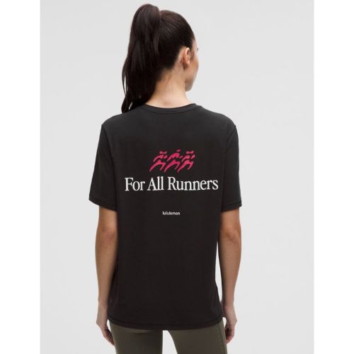 “ T-Shirt d'entraÃ®nement en jersey Run Graphics â€“ Taille 0 - lululemon - Modalova