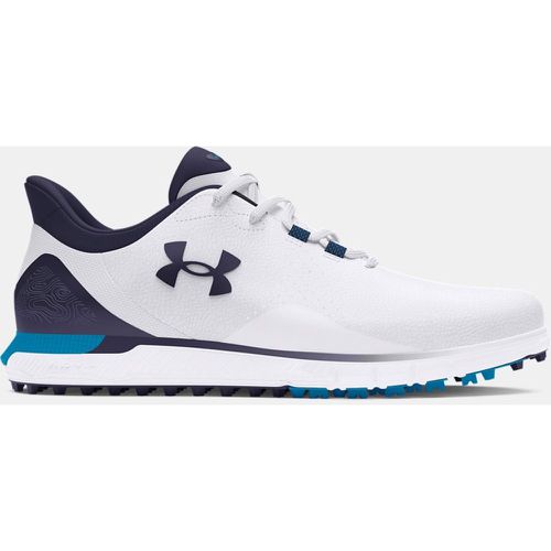 Scarpe da golf Drive Fade Spikeless da uomo / Capri / Midnight Blu Marino 42.5 - Under Armour - Modalova