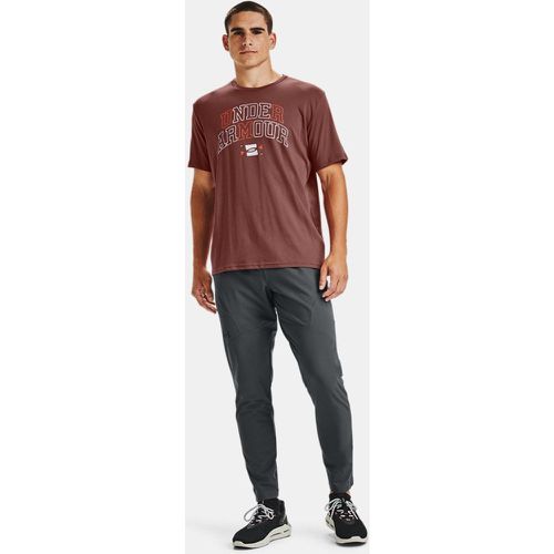 Pantaloni Unstoppable Tapered da uomo Pitch / Nero XL - Under Armour - Modalova