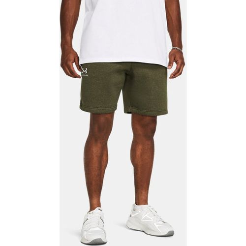 Shorts Essential Fleece da uomo Marine OD / Bianco XXL - Under Armour - Modalova