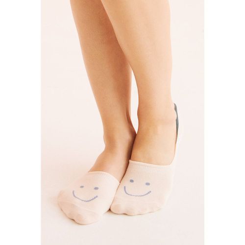 Calcetines invisibles algodón 'smile' naranja - Women'secret - Modalova